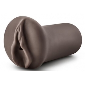 Коричневый мастубратор-вагина Nicole s Kitty - Blush Novelties - в Сергиевом Посаде купить с доставкой