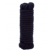 Чёрная веревка для связывания BONDX LOVE ROPE - 5 м. - Dream Toys - купить с доставкой в Сергиевом Посаде