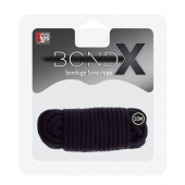 Черная веревка для связывания BONDX LOVE ROPE - 10 м. - Dream Toys - купить с доставкой в Сергиевом Посаде