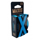 Классические презервативы в железном кейсе MAXUS Classic - 3 шт. - Maxus - купить с доставкой в Сергиевом Посаде