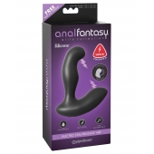 Черный массажер простаты Electro Stim Prostate Vibe с электростимуляцией - 13,3 см. - Pipedream - купить с доставкой в Сергиевом Посаде