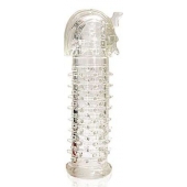 Закрытая прозрачная насадка на пенис Crystal Sleeve Faraon - 13,5 см. - Erowoman-Eroman - в Сергиевом Посаде купить с доставкой