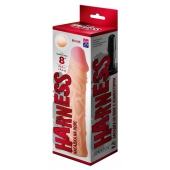 Насадка на пояс Harness RED LINE - 21,5 см. - LOVETOY (А-Полимер) - купить с доставкой в Сергиевом Посаде
