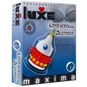 Презерватив LUXE Maxima  Королевский экспресс  - 1 шт. - Luxe - купить с доставкой в Сергиевом Посаде