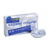 Ультратонкие презервативы Sagami Original QUICK - 6 шт. - Sagami - купить с доставкой в Сергиевом Посаде