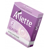 Классические презервативы Arlette Classic - 3 шт. - Arlette - купить с доставкой в Сергиевом Посаде