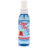 Очищающий спрей для игрушек CLEAR TOY Strawberry - 100 мл. - Биоритм - купить с доставкой в Сергиевом Посаде