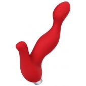 Красный силиконовый вибростимулятор простаты Proman - 12,5 см. - ToyFa - в Сергиевом Посаде купить с доставкой