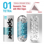 Мастурбатор SPINNER Tetra - Tenga - в Сергиевом Посаде купить с доставкой