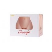 Мастурбатор-полуторс Cherry с вибрацией и двумя любовными тоннелями - KOKOS - в Сергиевом Посаде купить с доставкой