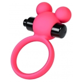 Розовое виброкольцо на пенис A-Toys - A-toys - в Сергиевом Посаде купить с доставкой