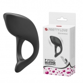 Черное перезаряжаемое эрекционное кольцо Gemma - Baile - в Сергиевом Посаде купить с доставкой