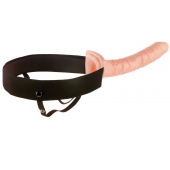 Мужской полый страпон 10  Hollow Strap-On - 24 см. - Pipedream - купить с доставкой в Сергиевом Посаде