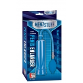 Синяя вакуумная помпа MENZSTUFF PENIS ENLARGER - Dream Toys - в Сергиевом Посаде купить с доставкой