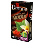 Ароматизированные презервативы DOMINO  Ароматный микс  - 6 шт. - Domino - купить с доставкой в Сергиевом Посаде