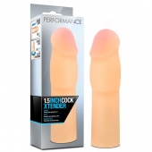 Телесная насадка-удлинитель на пенис PERFORMANCE 1.5INCH COCK XTENDER - 16 см. - Blush Novelties - в Сергиевом Посаде купить с доставкой