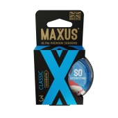 Классические презервативы в пластиковом кейсе MAXUS Classic - 3 шт. - Maxus - купить с доставкой в Сергиевом Посаде