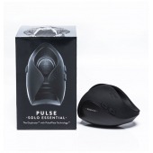 Черный инновационный мужской вибратор PULSE SOLO ESSENTIAL - Hot Octopuss - в Сергиевом Посаде купить с доставкой