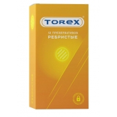 Текстурированные презервативы Torex  Ребристые  - 12 шт. - Torex - купить с доставкой в Сергиевом Посаде