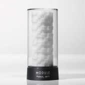 Белый 3D мастурбатор MODULE - Tenga - в Сергиевом Посаде купить с доставкой