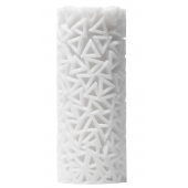 Белый 3D мастурбатор PILE - Tenga - в Сергиевом Посаде купить с доставкой