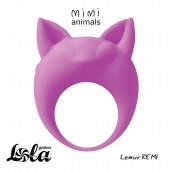Фиолетовое эрекционное кольцо Lemur Remi - Lola Games - в Сергиевом Посаде купить с доставкой