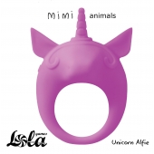 Фиолетовое эрекционное кольцо Unicorn Alfie - Lola Games - в Сергиевом Посаде купить с доставкой