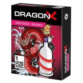 Презерватив Sitabella Dragon SOUTHERN с усиками - Sitabella - купить с доставкой в Сергиевом Посаде