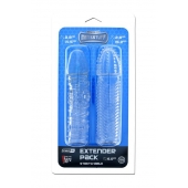 Комплект из 2 прозрачных насадок на пенис PENIS EXTENDER PACK - Dream Toys - в Сергиевом Посаде купить с доставкой