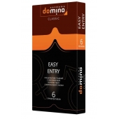 Презервативы с увеличенным количеством смазки DOMINO Easy Entry - 6 шт. - Domino - купить с доставкой в Сергиевом Посаде