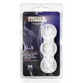 Прозрачный фигурный мастурбатор Master Stroker - Blush Novelties - в Сергиевом Посаде купить с доставкой