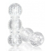 Прозрачный фигурный мастурбатор Master Stroker - Blush Novelties - в Сергиевом Посаде купить с доставкой