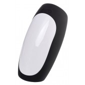 Черно-белый перезаряжаемый мастурбатор Erotist Hailstorm - Erotist Adult Toys - в Сергиевом Посаде купить с доставкой