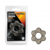 Дымчатое эрекционное кольцо Stay Hard Thick Bead Cock Ring - Blush Novelties - в Сергиевом Посаде купить с доставкой