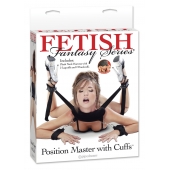 Фиксатор для рук и ног Fetish Fantasy Series Position Master With Cuffs - Pipedream - купить с доставкой в Сергиевом Посаде