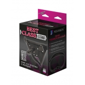 Черный пояс для насадок BEST CLASS STRAP - LOVETOY (А-Полимер) - купить с доставкой в Сергиевом Посаде