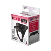 Черный пояс для насадок CLASS STRAP Restyling - LOVETOY (А-Полимер) - купить с доставкой в Сергиевом Посаде