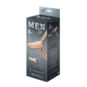 Телесный мужской парапротез MEN STYLE - 15 см. - LOVETOY (А-Полимер) - купить с доставкой в Сергиевом Посаде