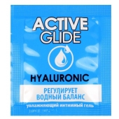 Лубрикант на водной основе Active Glide с гиалуроновой кислотой - 3 гр. - Биоритм - купить с доставкой в Сергиевом Посаде