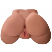 Кофейный мастурбатор-полуторс Perfect Ass Masturbator - Pipedream - в Сергиевом Посаде купить с доставкой