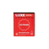 Текстурированные презервативы LUXE Royal Extreme - 3 шт. - Luxe - купить с доставкой в Сергиевом Посаде