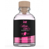 Массажный гель с согревающим эффектом Cotton Candy - 30 мл. - INTT - купить с доставкой в Сергиевом Посаде