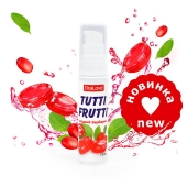 Гель-смазка Tutti-frutti со вкусом барбариса - 30 гр. - Биоритм - купить с доставкой в Сергиевом Посаде