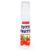 Гель-смазка Tutti-frutti со вкусом барбариса - 30 гр. - Биоритм - купить с доставкой в Сергиевом Посаде