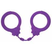 Фиолетовые силиконовые поножи Limitation - Lola Games - купить с доставкой в Сергиевом Посаде