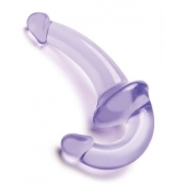 Фиолетовый безремневой страпон Strapless Strap-On - Lux Fetish - купить с доставкой в Сергиевом Посаде