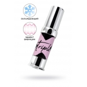 Возбуждающий гель с эффектом вибрации и охлаждения Triple X 3 in 1 Unisex Pleasure Enhancer Gel - 15 мл. - Secret Play - купить с доставкой в Сергиевом Посаде