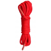 Красная веревка для связывания Nylon Rope - 5 м. - Easy toys - купить с доставкой в Сергиевом Посаде