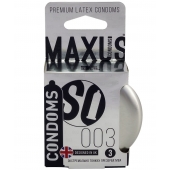 Экстремально тонкие презервативы в железном кейсе MAXUS Extreme Thin - 3 шт. - Maxus - купить с доставкой в Сергиевом Посаде