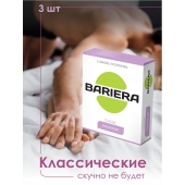 Классические презервативы Bariera Classic - 3 шт. - Bariera - купить с доставкой в Сергиевом Посаде